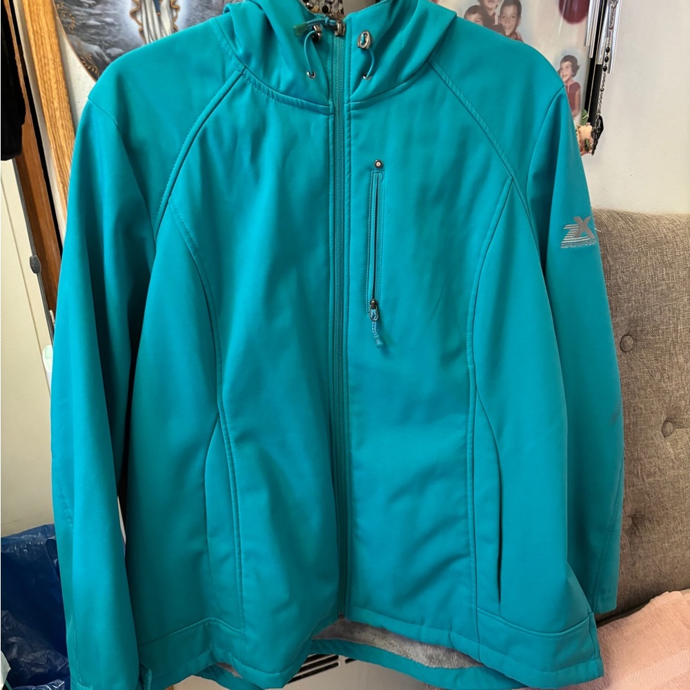 Teal Softshell Jacket